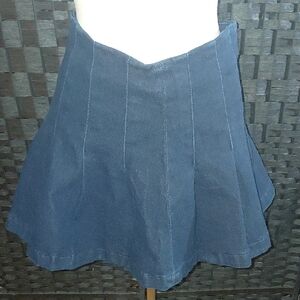 Paris Hilton Navy Skater Skirt